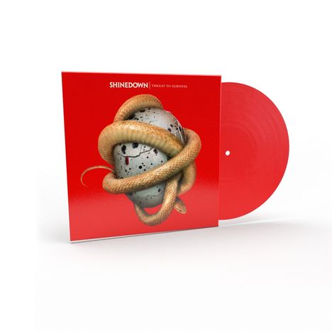 Shinedown: Threat To Survival (Limited Edition) (Translucent Red Vinyl), LP