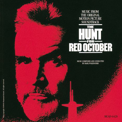 Filmmusik: The Hunt For Red October, CD