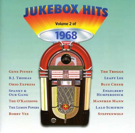 Various Artists: Jukebox Hits Of 1968 Vo, CD