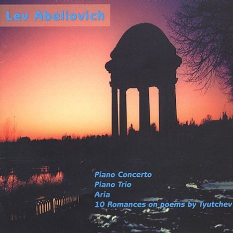 Lev Abeliovich (1912-1995): Klavierkonzert, CD