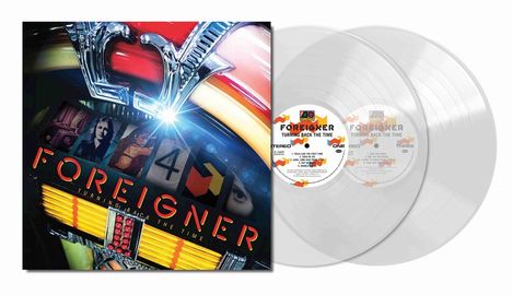 Foreigner: Turning Back The Time (Indie Exclusive Edition) (Ultra Clear Vinyl), 2 LPs