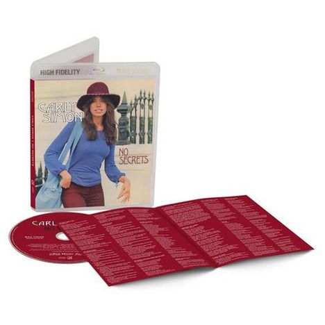 Carly Simon: No Secrets, Blu-ray Audio