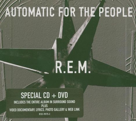 R.E.M.: Automatic For The People (CD + DVD-Audio), 1 CD und 1 DVD-Audio