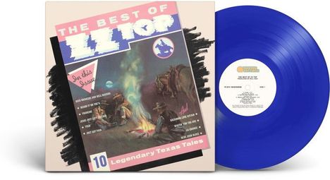 ZZ Top: The Best of ZZ Top (Blue-Jean Blue Vinyl), LP