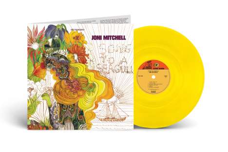 Joni Mitchell (geb. 1943): Song To A Seagull (remastered) (Limited Indie Edition) (Transparent Yellow Vinyl), LP