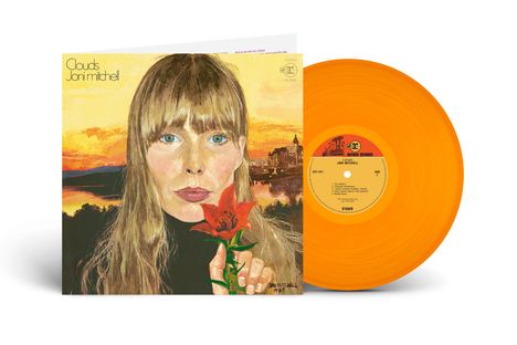 Joni Mitchell (geb. 1943): Clouds (remastered) (Limited Indie Edition) (Transparent Orange Vinyl), LP