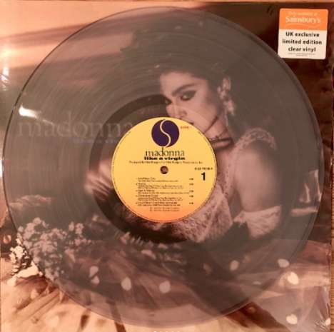 Madonna: Like A Virgin (Clear Vinyl), LP