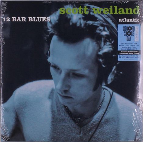 Scott Weiland: 12 Bar Blues (RSD) (25th Anniversary Edition) (Blue &amp; Green Vinyl), 2 LPs