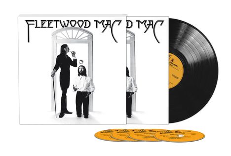 Fleetwood Mac: Fleetwood Mac (remastered) (180g) (Deluxe-Edition), 1 LP, 1 DVD und 3 CDs