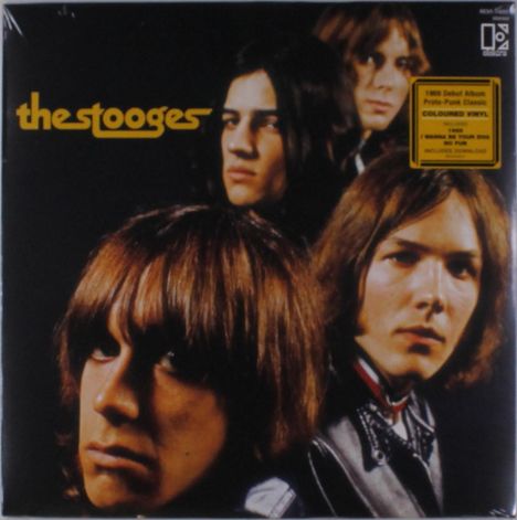 The Stooges: The Stooges (Reissue) (Clear/Black Swirl Vinyl), LP