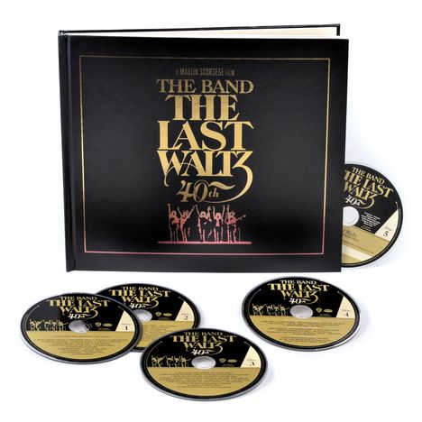 The Band: The Last Waltz (40th-Anniversary-Deluxe-Edition), 4 CDs und 1 Blu-ray Disc