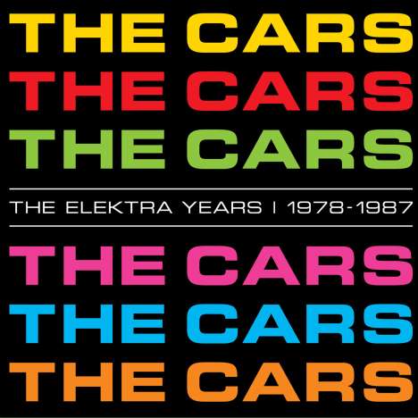 The Cars: The Elektra Years 1978-1987 (remastered) (180g) (Limited Edition) (Colored Vinyl), 12 LPs