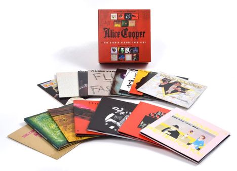 Alice Cooper: The Studio Albums 1969-1983, 15 CDs