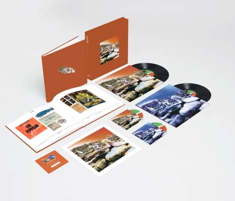Led Zeppelin: Houses Of The Holy (2014 Reissue) (remastered) (180g) (Limited Super Deluxe Edition), 2 LPs und 2 CDs