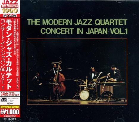 The Modern Jazz Quartet: Concert In Japan 1966 Vol.1, CD