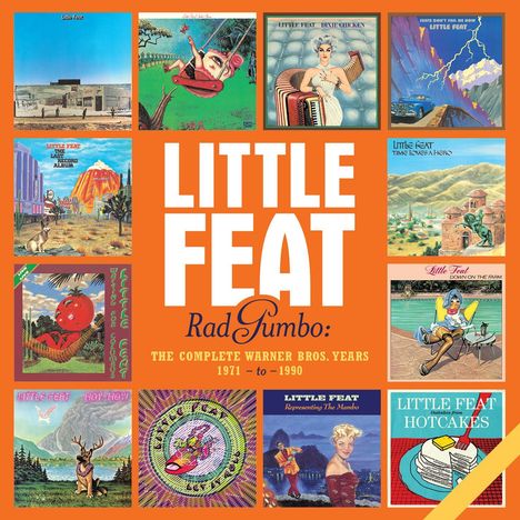 Little Feat: Rad Gumbo: The Complete Warner Bros. Years 1971 - 1990, 13 CDs