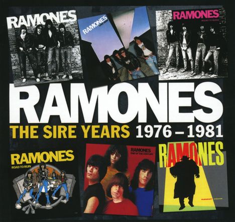 Ramones: The Sire Years 1976 - 1981, 6 CDs