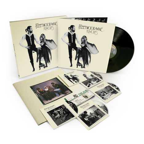 Fleetwood Mac: Rumours (35th Anniversary Edition) (Super Deluxe Box), 1 LP, 4 CDs und 1 DVD
