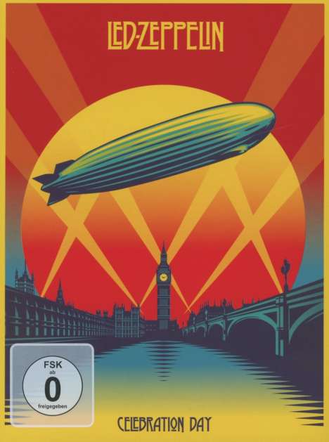 Led Zeppelin: Celebration Day: Live 2007 (Digipack DVD-Size), 1 DVD und 2 CDs