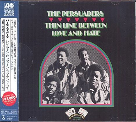 Persuaders: Thin Line Between Love And Hate, CD