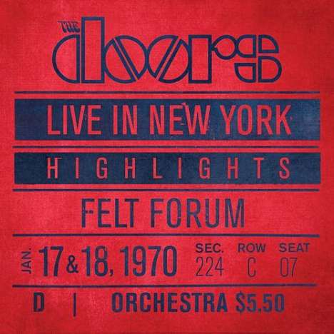 The Doors: Live In New York (180g), 2 LPs