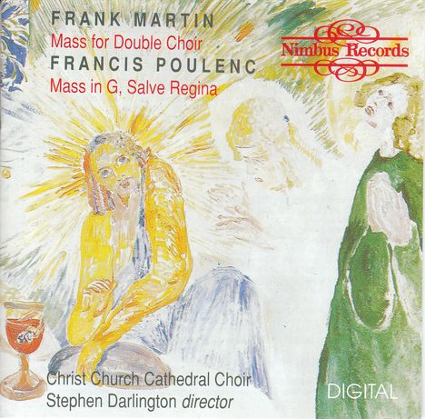 Frank Martin (1890-1974): Messe für 2 vierstimmige Chöre, CD