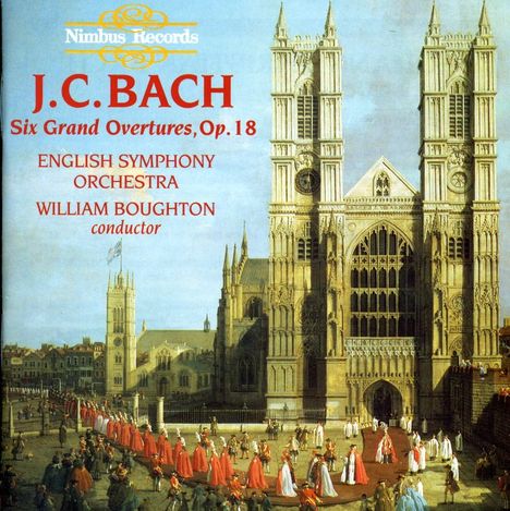 Johann Christian Bach (1735-1782): Symphonien op.18 Nr.1-6, CD