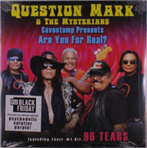 Question Mark &amp; The Mysterians: Cavestomp Presents: Are You For Real? (RSD) (Limited Edition) (Purple Splatter Vinyl), LP
