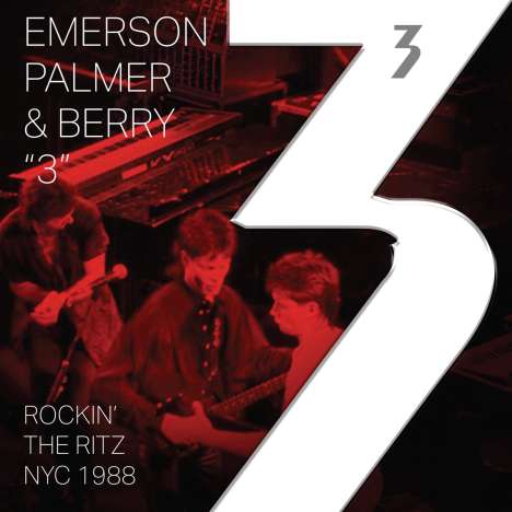 3 (Keith Emerson, Carl Palmer &amp; Robert Berry): Rockin' The Ritz NYC 1988 (Sky Blue Vinyl), 2 LPs