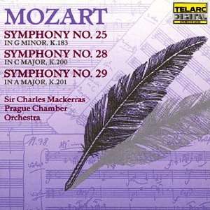 Wolfgang Amadeus Mozart (1756-1791): Symphonien Nr.25,28,29, CD
