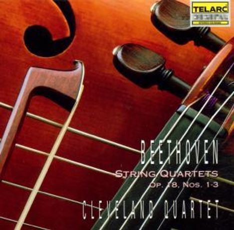 Ludwig van Beethoven (1770-1827): Streichquartette Nr.1-3, CD