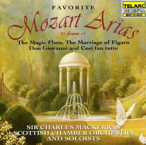 Wolfgang Amadeus Mozart (1756-1791): Berühmte Opern-Arien, CD