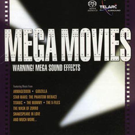 Erich Kunzel: Mega Movies - Warning! Mega Sound Effects, Super Audio CD