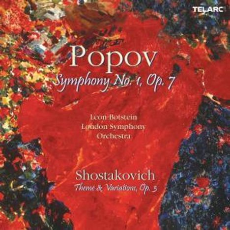 Gavril Popov (1904-1972): Symphonie Nr.1 op.7, CD