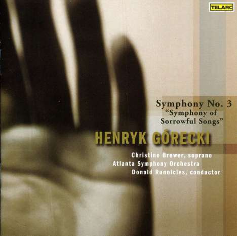 Henryk Mikolaj Gorecki (1933-2010): Symphonie Nr.3 "Symphonie der Klagelieder", CD