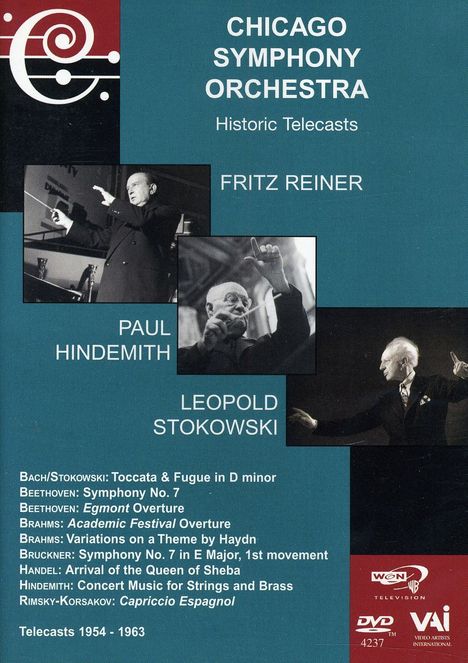 Chicago Symphony Orchestra - Historic Telecasts, DVD