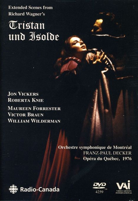 Richard Wagner (1813-1883): Tristan und Isolde (Ausz.), DVD