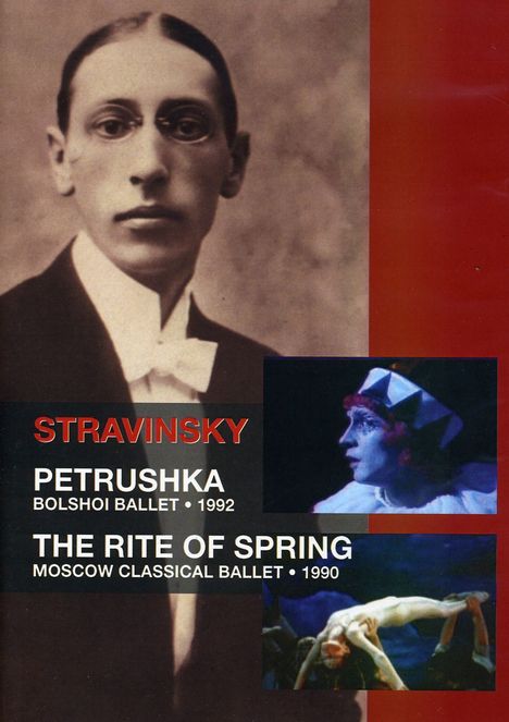 Bolshoi Ballett:Petruschka (Strawinsky), DVD