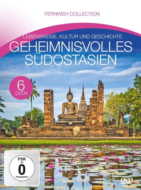 Geheimnisvolles Südostasien (Fernweh Collection), 6 DVDs