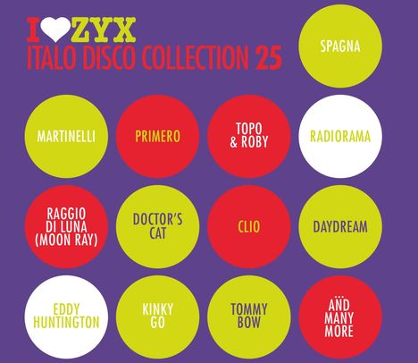 Italo Disco Collection 25, 3 CDs