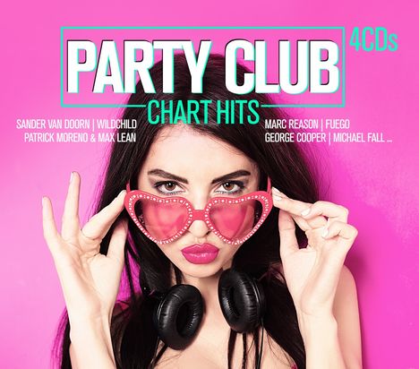Party Club Chart Hits, 4 CDs