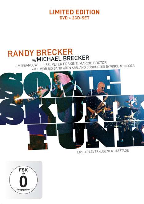 The Brecker Brothers: Some Skunk Funk - Live At Leverkusener Jazztage (DVD + CD), 1 DVD und 1 CD