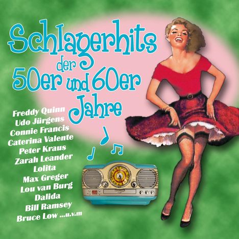 Schlagerhits der 50er und 60er Jahre, 2 CDs