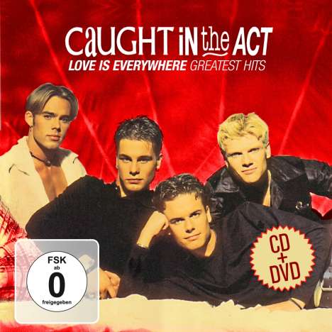Caught In The Act: Love Is Everywhere: Greatest Hits (2CD + DVD), 2 CDs und 1 DVD
