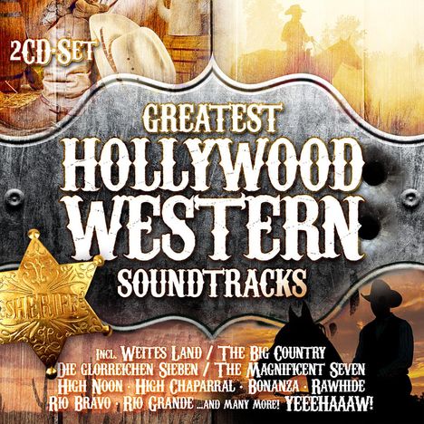 Filmmusik: Greatest Hollywood Western Soundtracks, 2 CDs