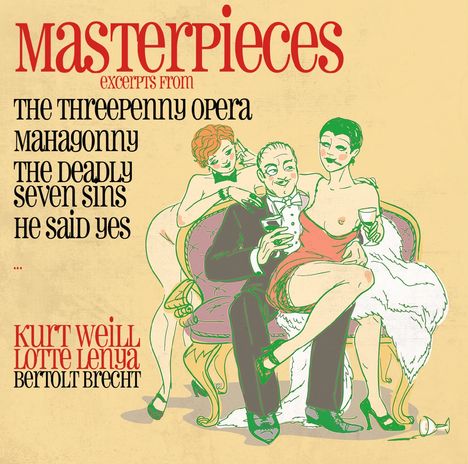 Lotte Lenya: Masterpieces-The Threepenny Opera,Mahagonny (Exce, 2 CDs