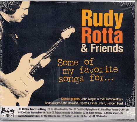 Rudy Rotta: Blues Finest Vol. 2, 2 CDs