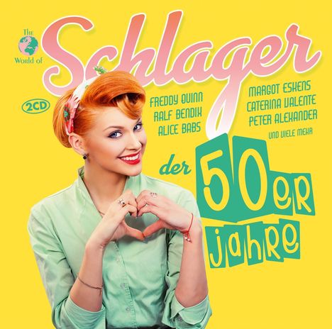 Schlager der 50er Jahre, 2 CDs