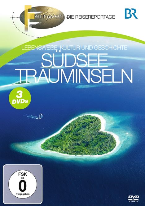 Südsee Trauminseln, 3 DVDs