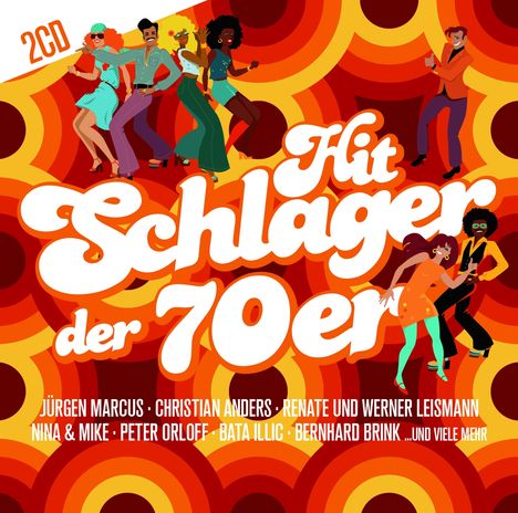 Hit Schlager der 70er, 2 CDs